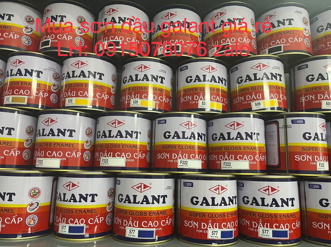 Bảng Giá Sơn Dầu Galant Cho Kim Loại Mới Nhất Bảng Giá Sơn Dầu Galant Cho Kim Loại Mới Nhất