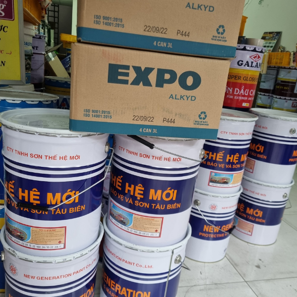 Đại lý bán sơn Thế Hệ Mới cho sắt thép ở HCM Đại lý bán sơn Thế Hệ Mới cho sắt thép ở HCM