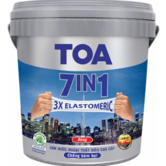 Sơn nước ngoại thất siêu cao cấp TOA 7IN1