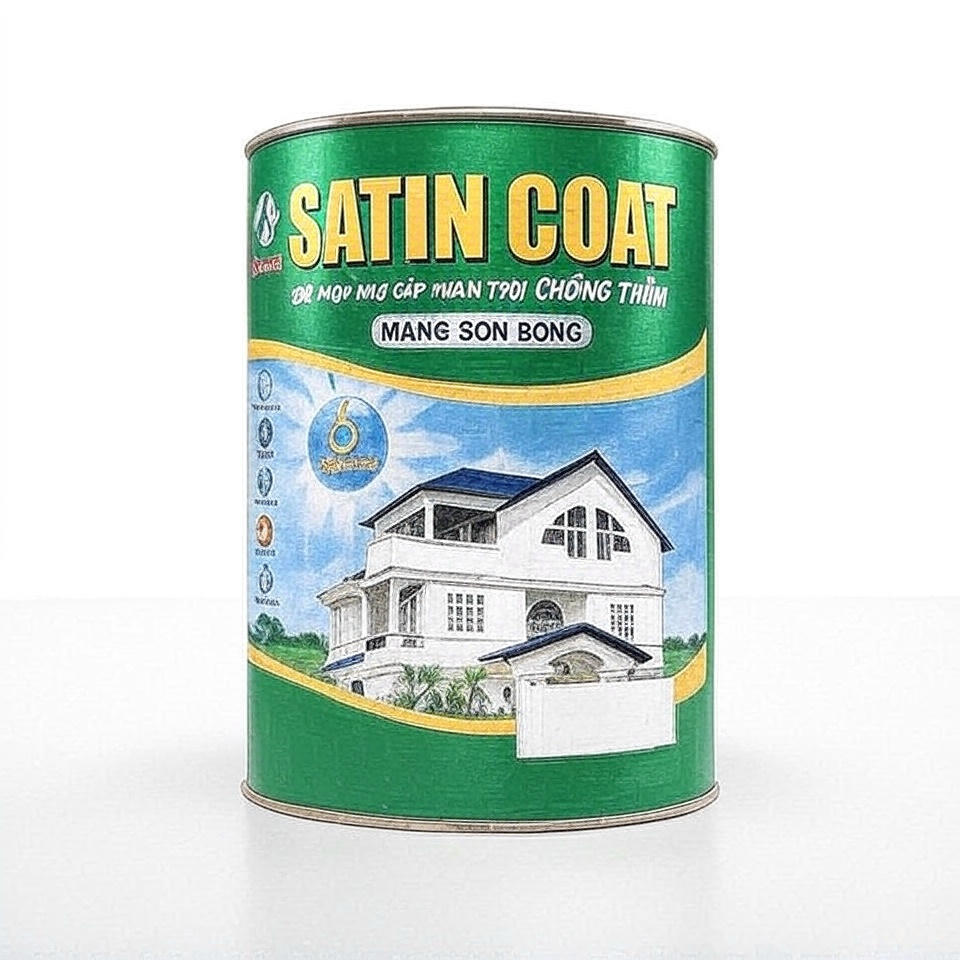 SƠN NGOẠI THẤT SATINCOAT