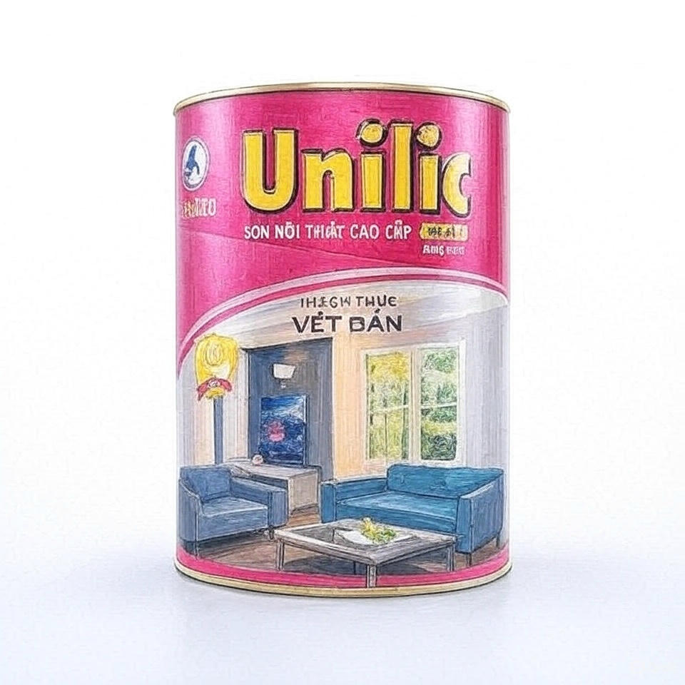 SƠN NỘI THẤT UNILIC SATIN