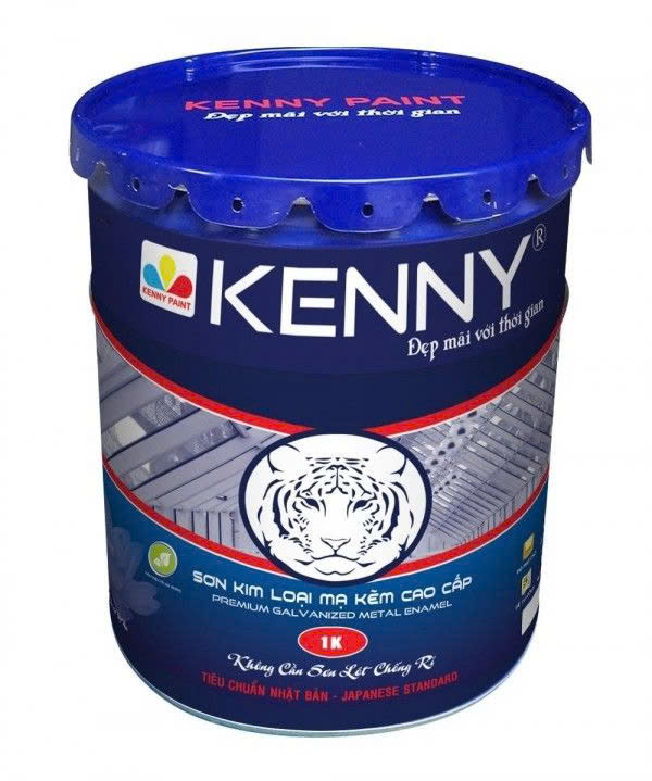 Sơn Kim Loại Mạ Kẽm Cao Cấp (Sơn Con Cọp)