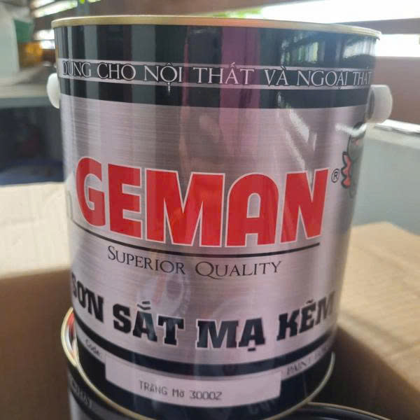 Sơn Dầu German Cho Tôn Mạ Kẽm Dễ Thi Công Sơn Dầu German Cho Tôn Mạ Kẽm Dễ Thi Công