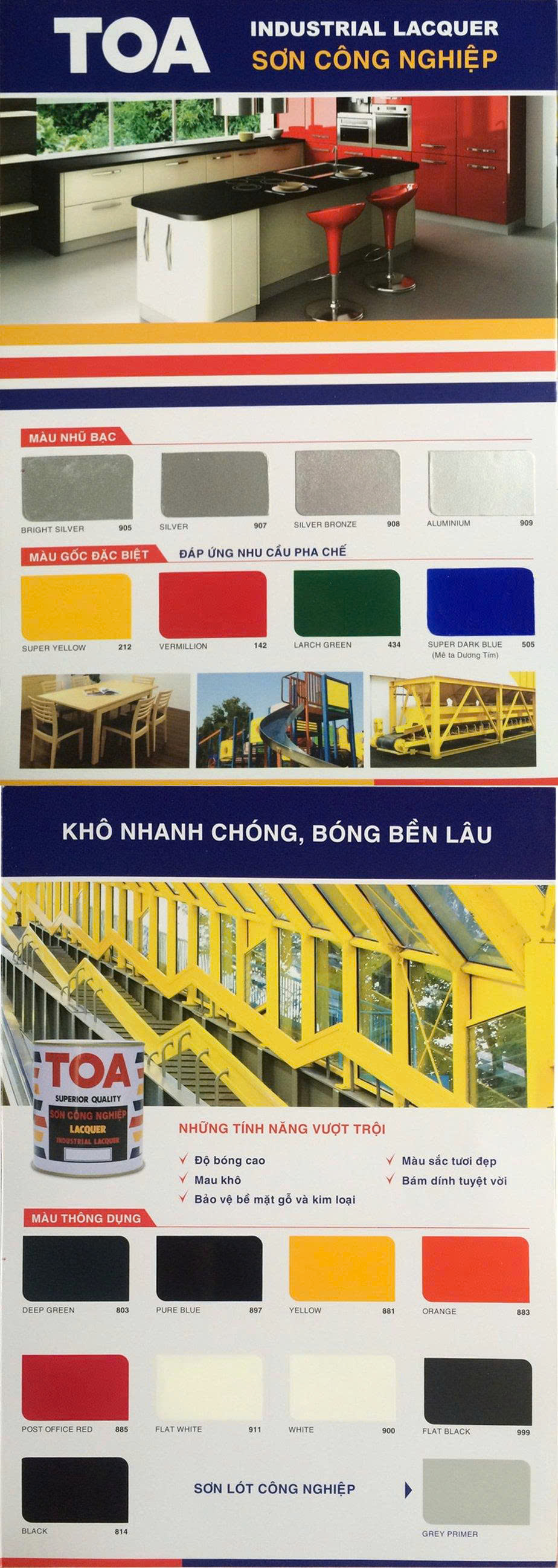 Hướng dẫn thi công sơn công nghiệp Toa chống rỉ Hướng dẫn thi công sơn công nghiệp Toa chống rỉ