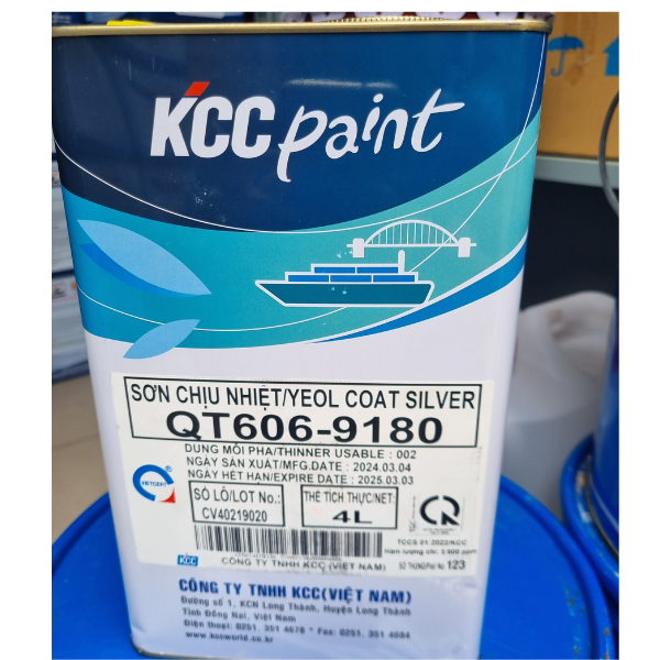 Hình ảnh Sơn Chịu Nhiệt KCC Chất Lượng Tại HCM