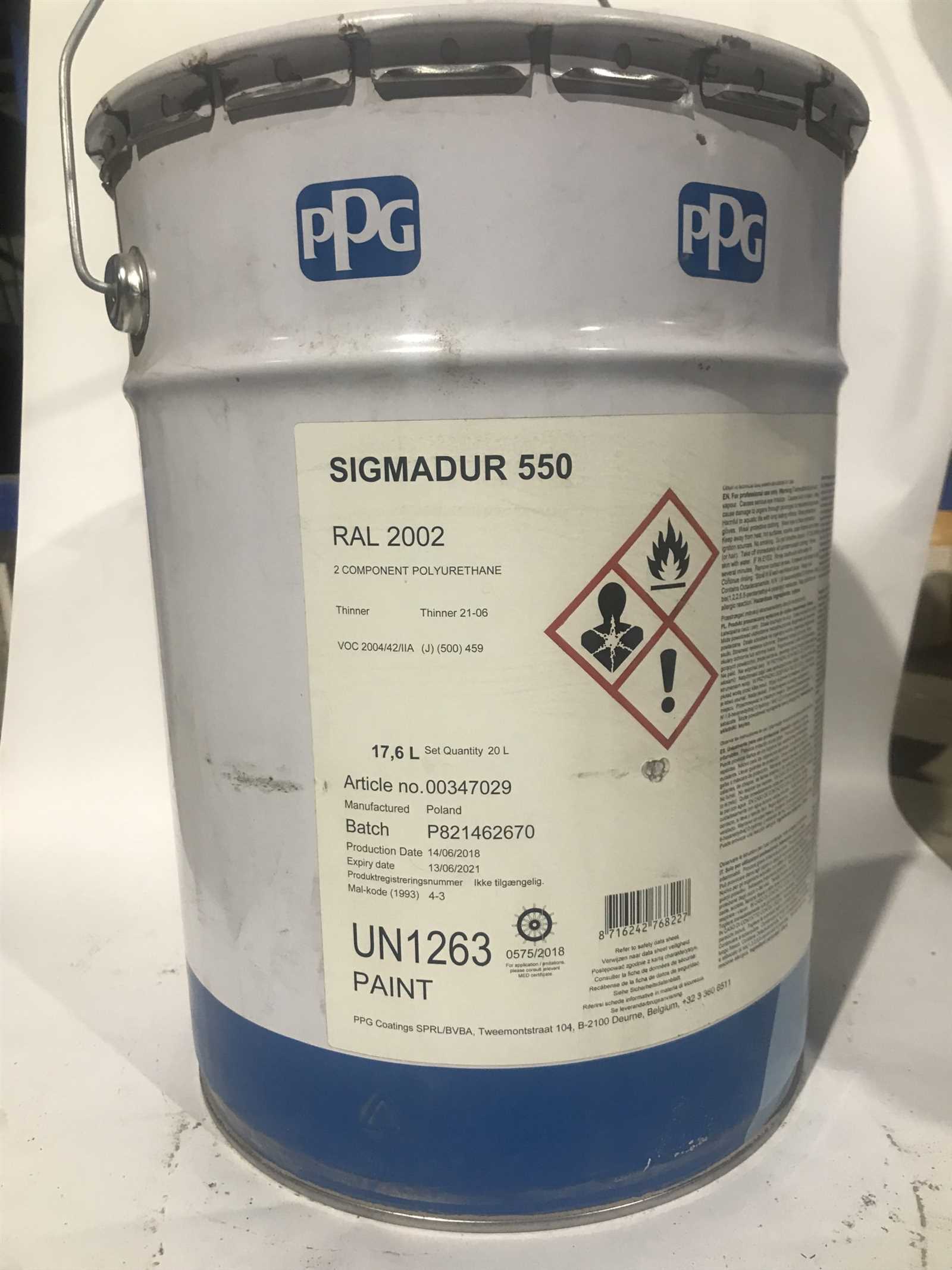 Hình ảnh Hướng dẫn thi công sơn Sigmadur 550 Green 4199