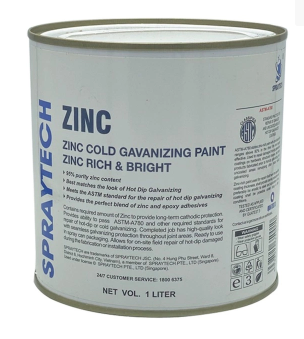 Sơn mạ kẽm lạnh Zinc Spraytech 1 lít dễ thi công Sơn mạ kẽm lạnh Zinc Spraytech 1 lít dễ thi công
