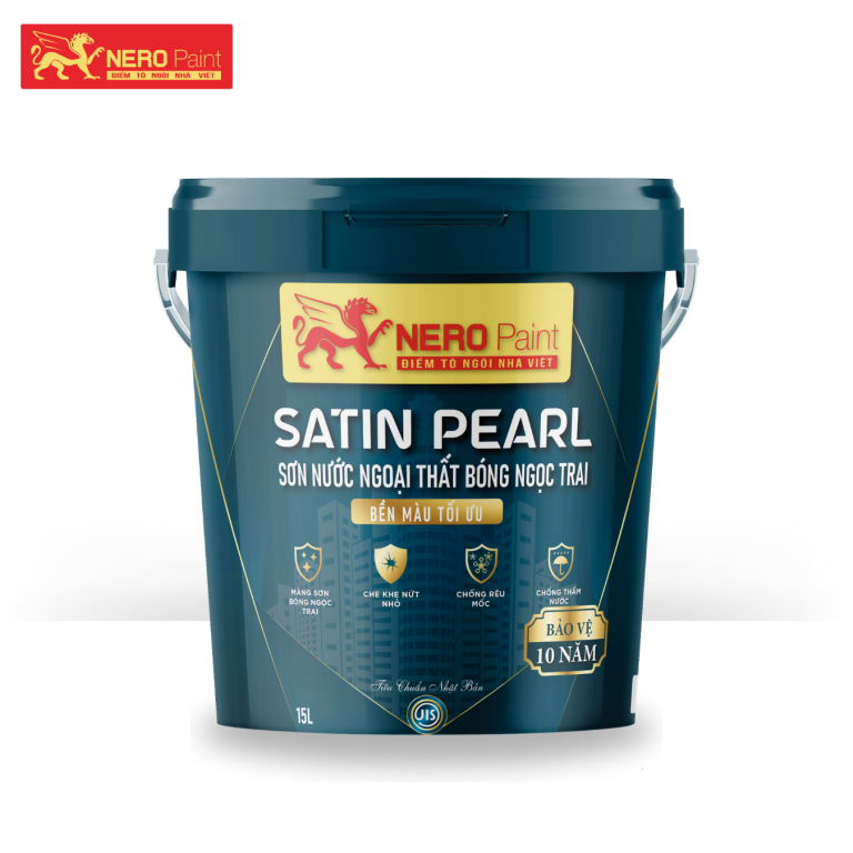 NERO SATIN PEARL – SƠN NƯỚC NGOẠI THẤT BÓNG NGỌC TRAI