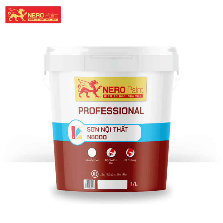 NERO PROFESSIONAL INTERIOR N8000 – SƠN NỘI THẤT N8000 NERO PROFESSIONAL INTERIOR N8000 – SƠN NỘI THẤT N8000