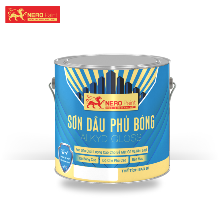 NERO ALKYD GLOSS – SƠN DẦU PHỦ BÓNG