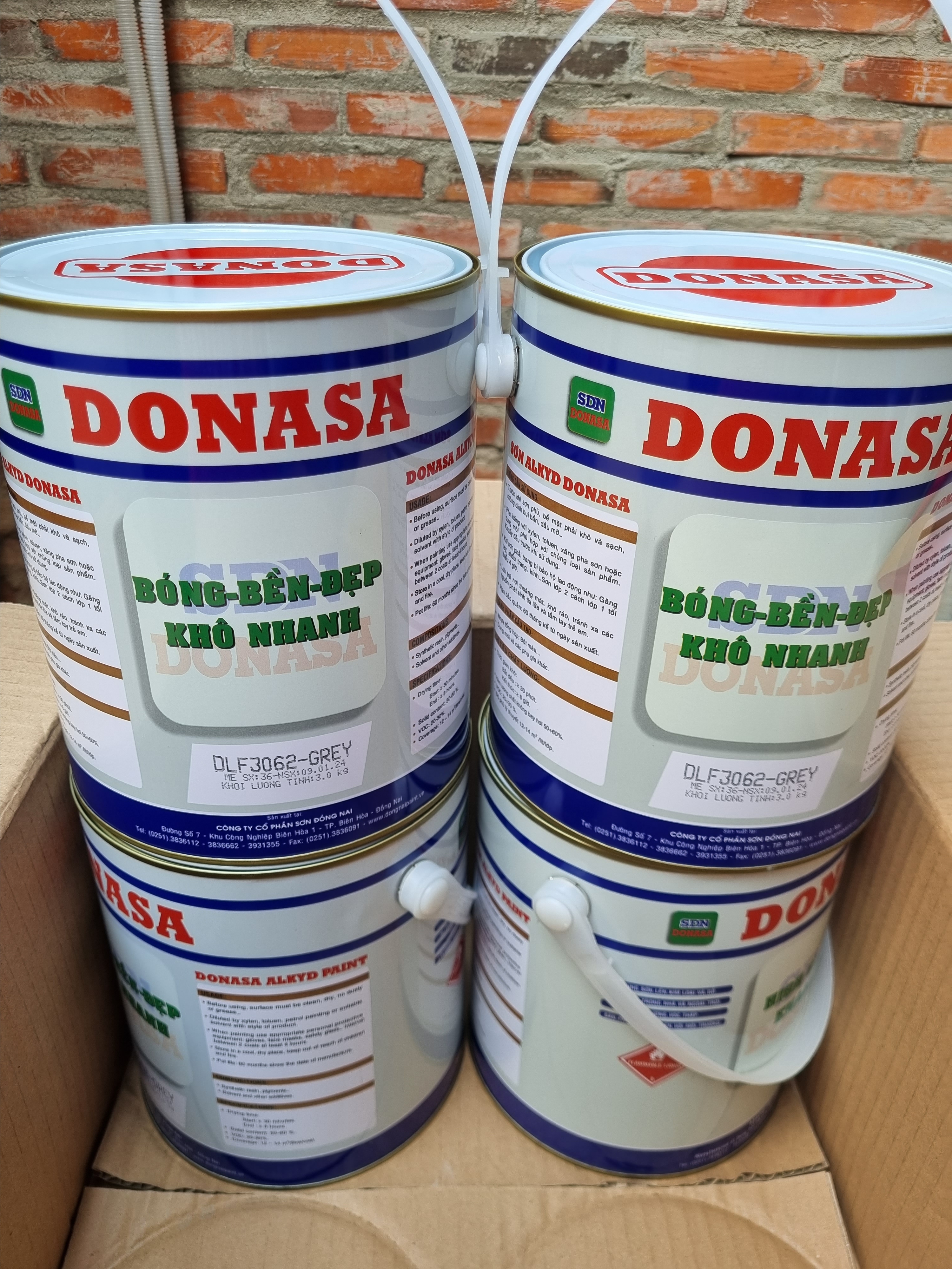 Đại lý sơn dầu Donasa tại HCM – Giá tốt – Chính hãng