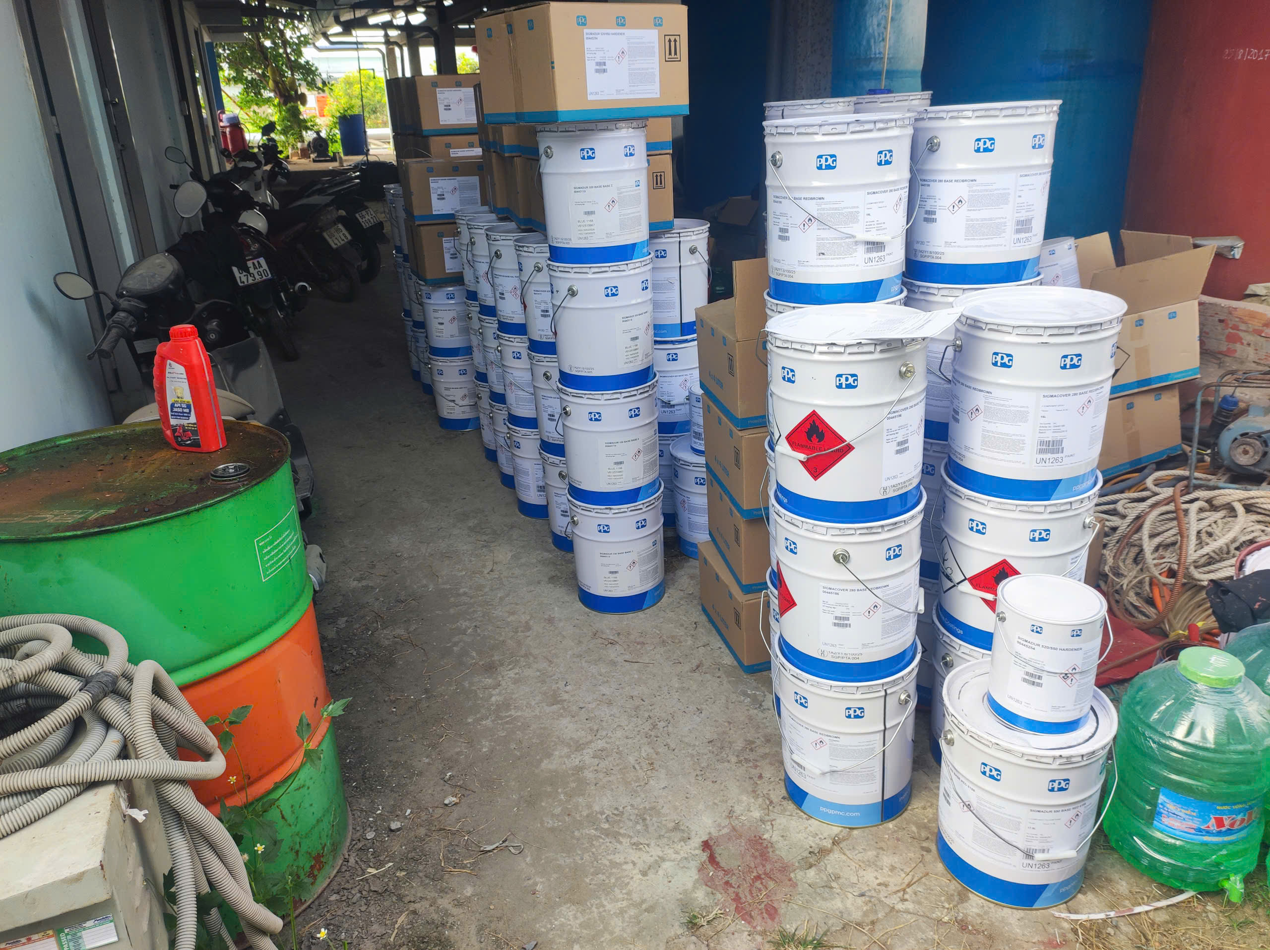 Sơn sigmacover 620 có độc không