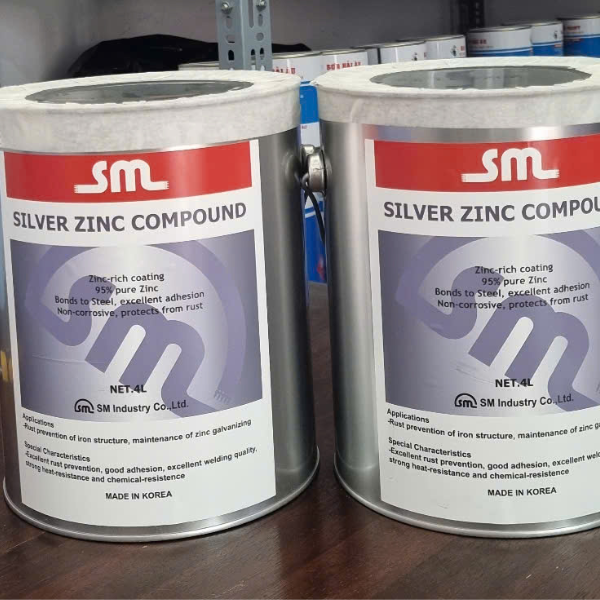 Hình ảnh Sơn Mạ Kẽm Lạnh SM - Thương Hiệu Được Tin Dùng