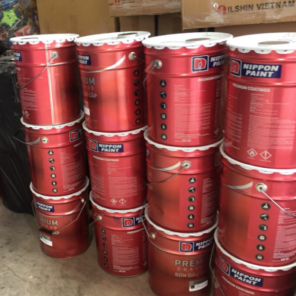 Hình ảnh Sơn Phản Quang Nippon Trắng 5 Lit Chính Hãng HCM