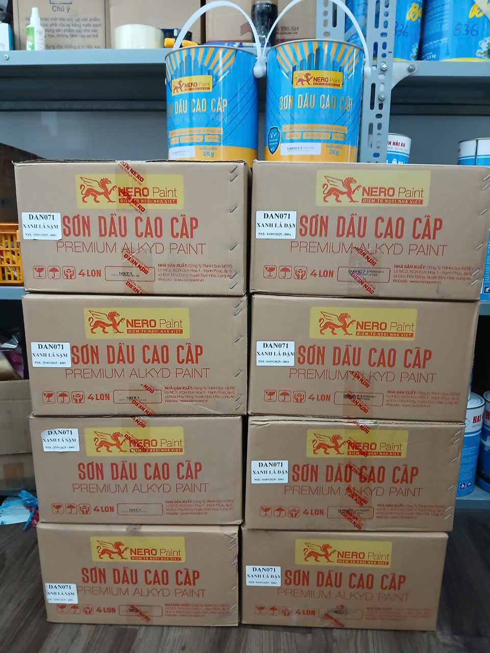 Hình ảnh Sơn Dầu Nero Dùng Cho Những Bề Mặt Nào