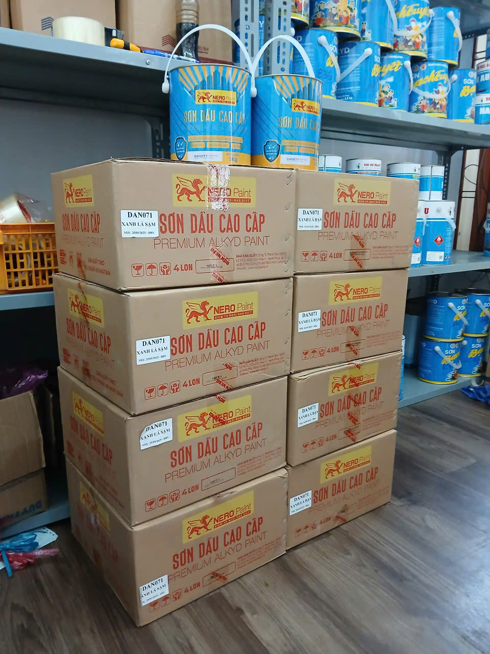 Hình ảnh Nhà Phân Phối Sơn Nero Giao Hàng Nhanh