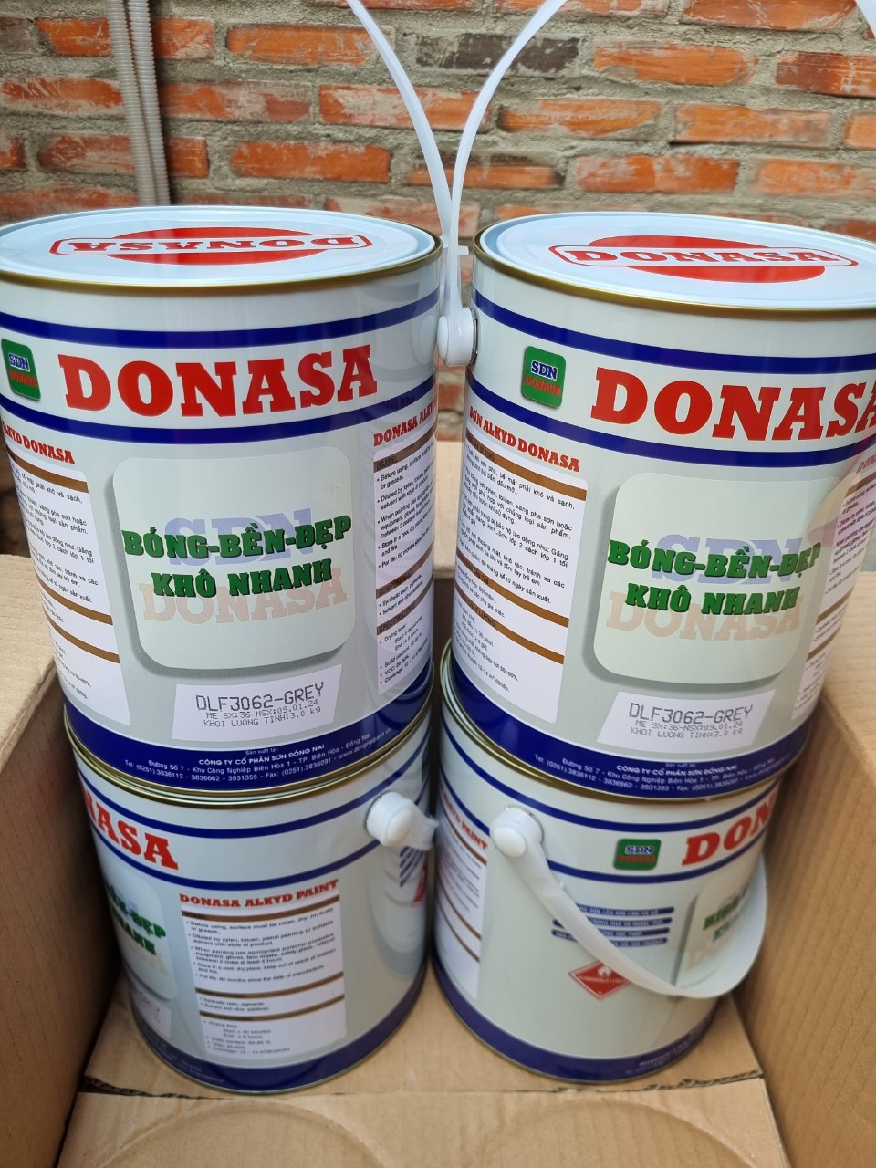 Hình ảnh Sơn dầu donasa cho gỗ,sơn