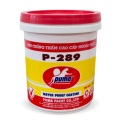 SƠN CHỐNG THẤM CAO CẤP NGOẠI THẤT P-289 BỀ MẶT MỜ
