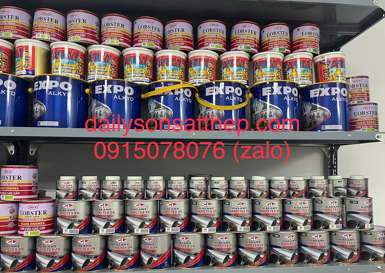 Sơn Kẽm 1K Galant Hard Tex Chính Hãng – Màu Đẹp Bền Màu