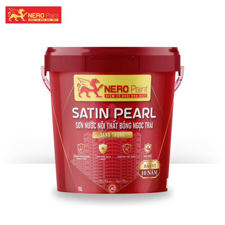 NERO SATIN PEARL – SƠN NỘI THẤT BÓNG NGỌC TRAI SANG TRỌNG