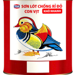 Sơn lót chống rỉ màu đỏ Con Vịt