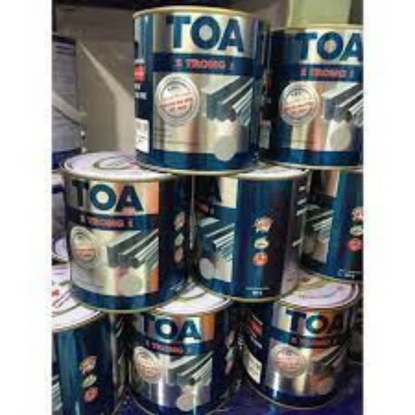 Hình ảnh Sơn Toa 2  trong 1 cho kẽm, inox, sắt màu *XF00910 xám xingfa