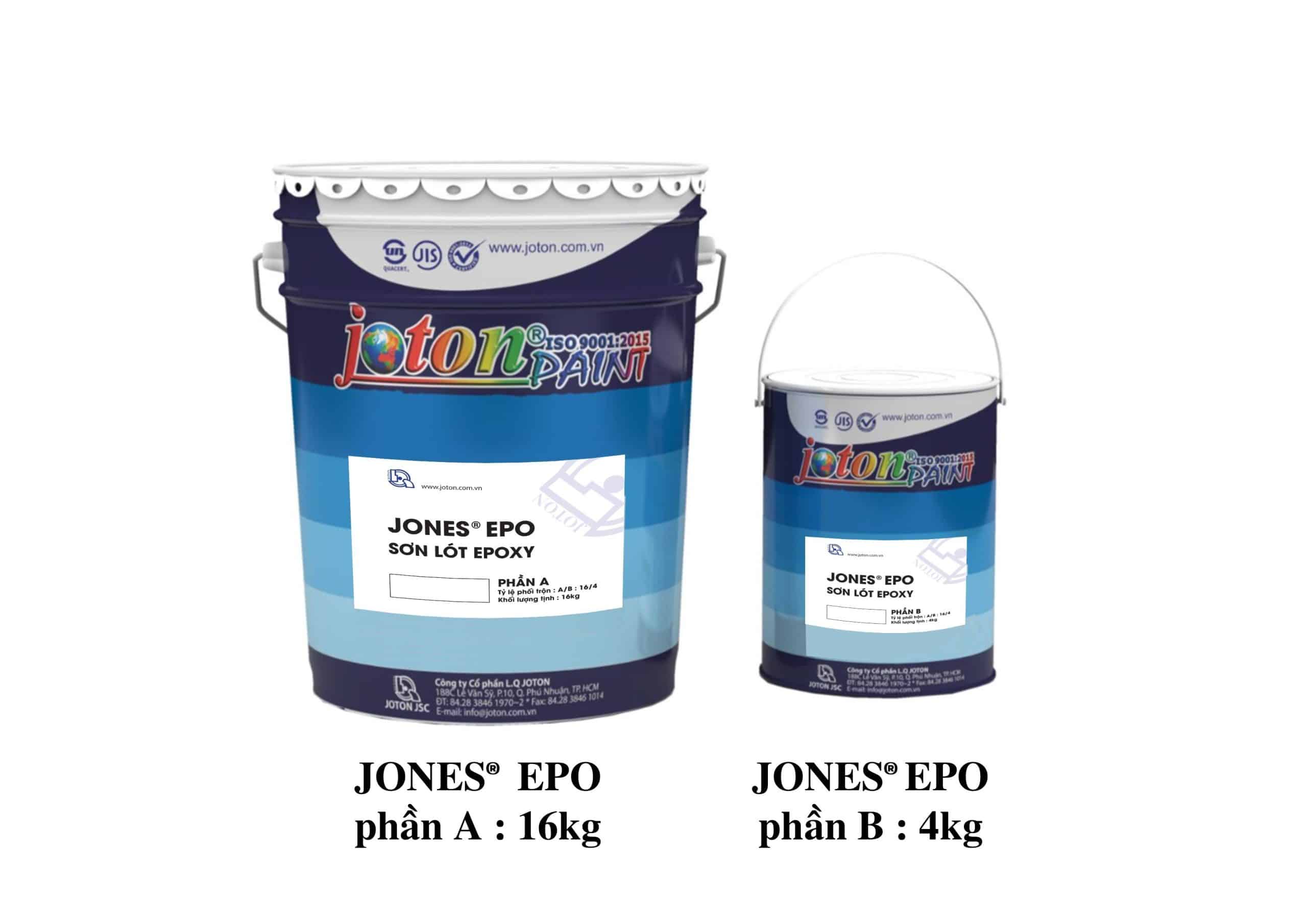 Sơn lót epoxy xám 156 Jones EPO: Chống thấm hiệu quả