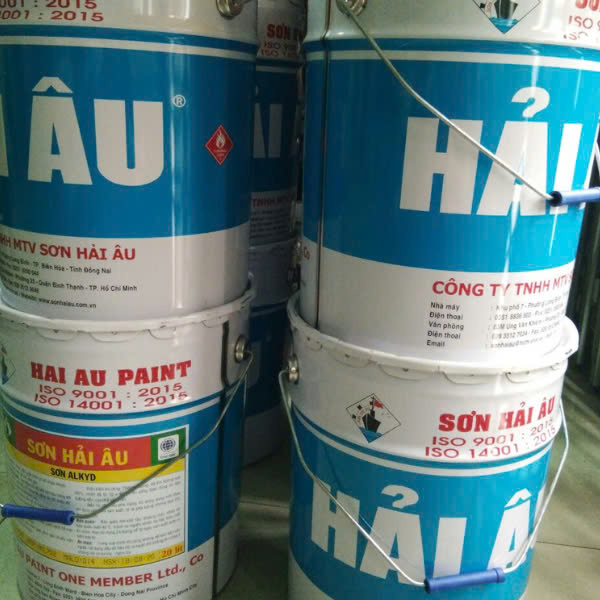 Hình ảnh Sơn sắt mạ kẽm - inox Hải Âu màu Xám Đậm  ARZ 750