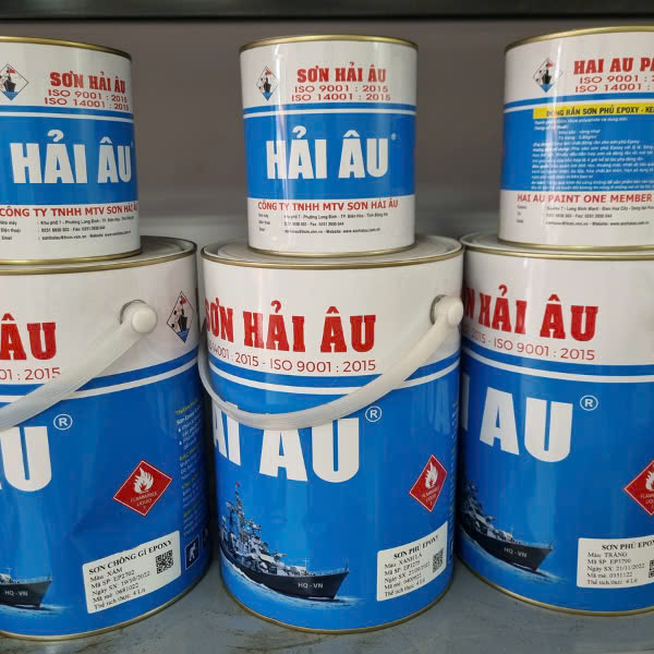 Sơn epoxy Hải Âu chính hãng cho sắt thép bền lâu