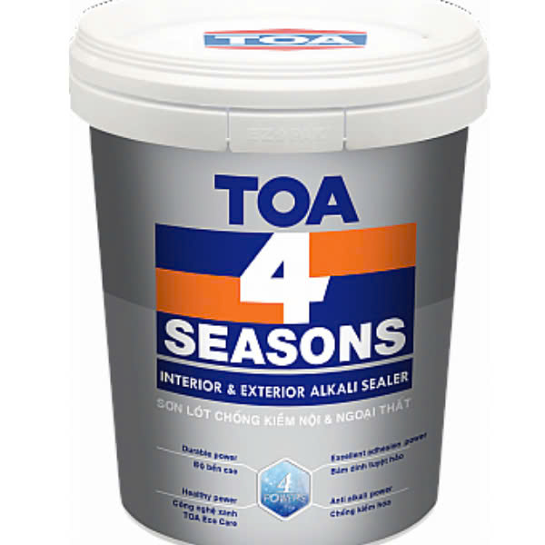 Sơn lót chống kiềm ngoại thất TOA 4 Seasons Sealer