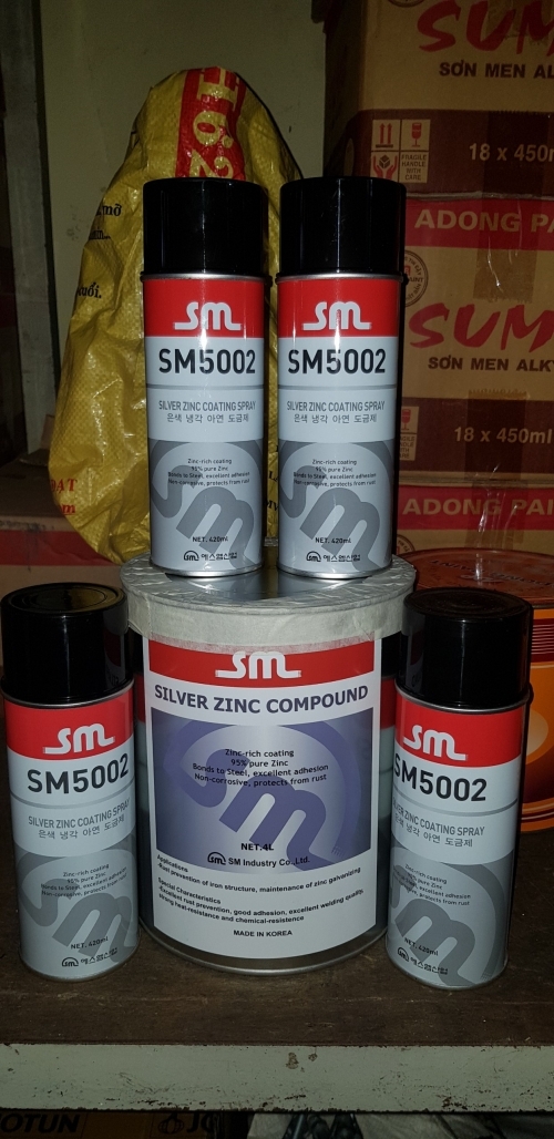 Bạn Đã Tìm Được Sơn Mạ Kẽm Lạnh SM Chưa? Mua Ngay!”