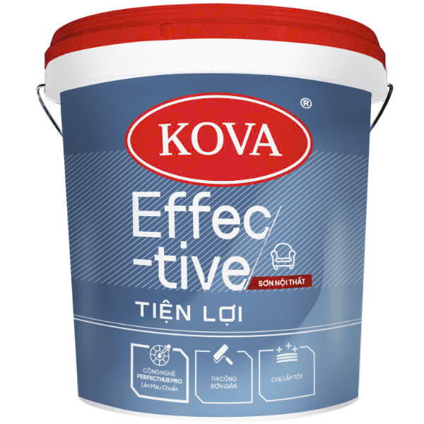 Sơn nội thất KOVA Effective Tiện Lợi