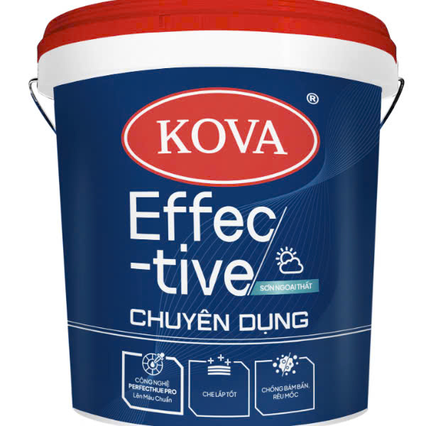 Sơn Ngoại Thất KOVA Effective Chuyên Dụng