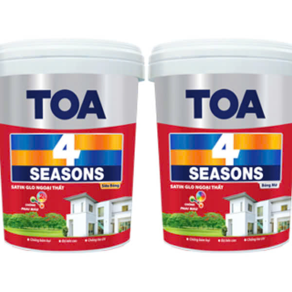 Sơn Toa 4 Seasons ext Satin glo 5L