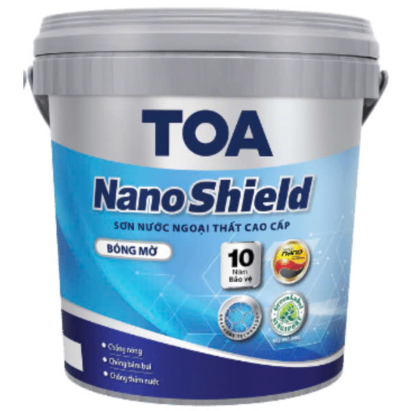 Sơn Toa Nanoshield mờ 5L