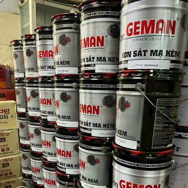 Sơn Sắt Mạ Kẽm Geman: Giá Tốt, Chất Lượng