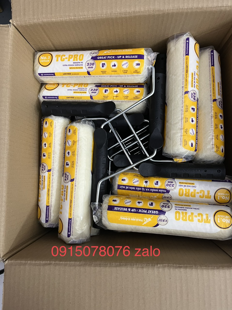Bán cọ quét, cọ  lăn sơn giá rẻ ở HCM