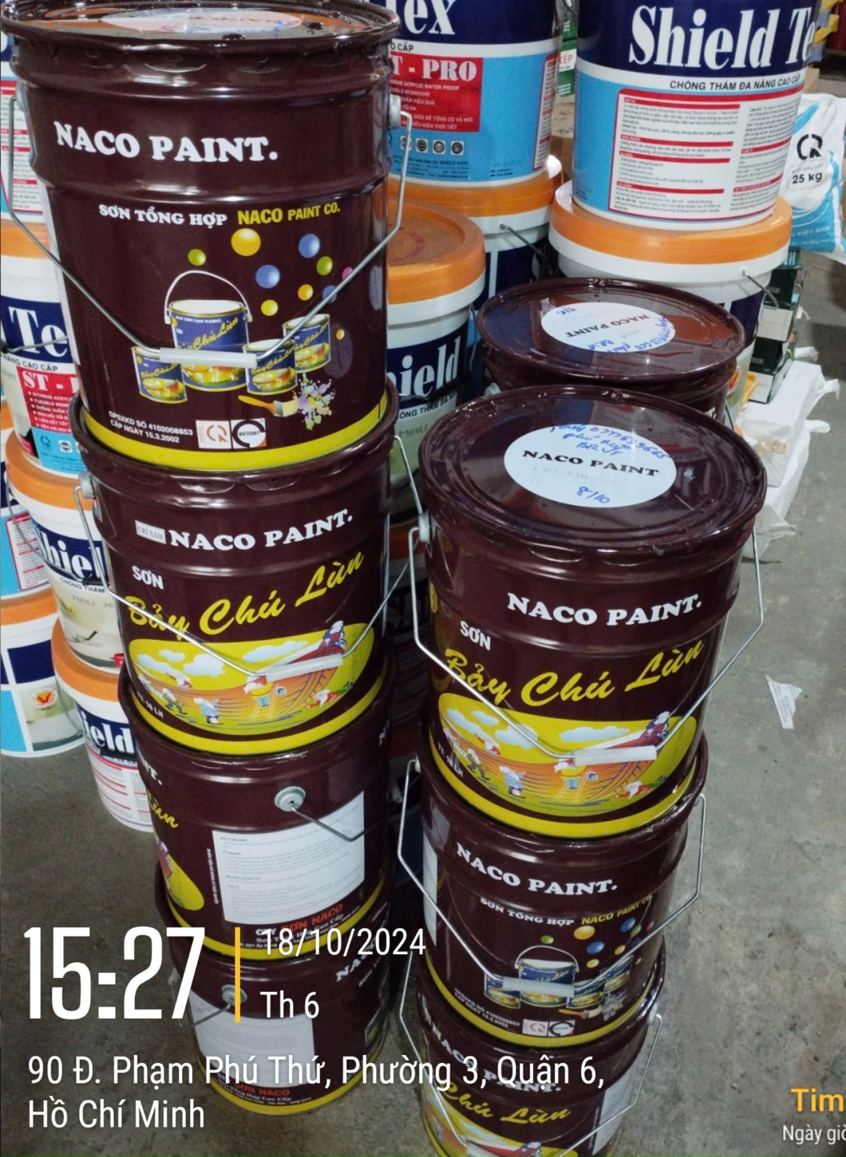 Đại lý bán sơn chống rỉ Naco cho sắt giá rẻ tại HCM
