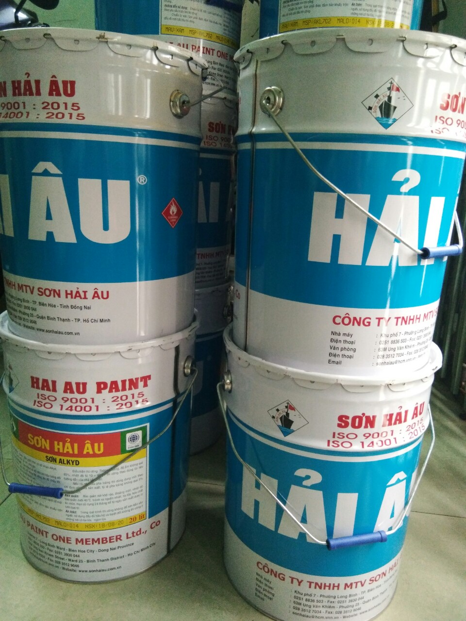 Đại lý bán sơn dầu Hải Âu giá rẻ tại HCM