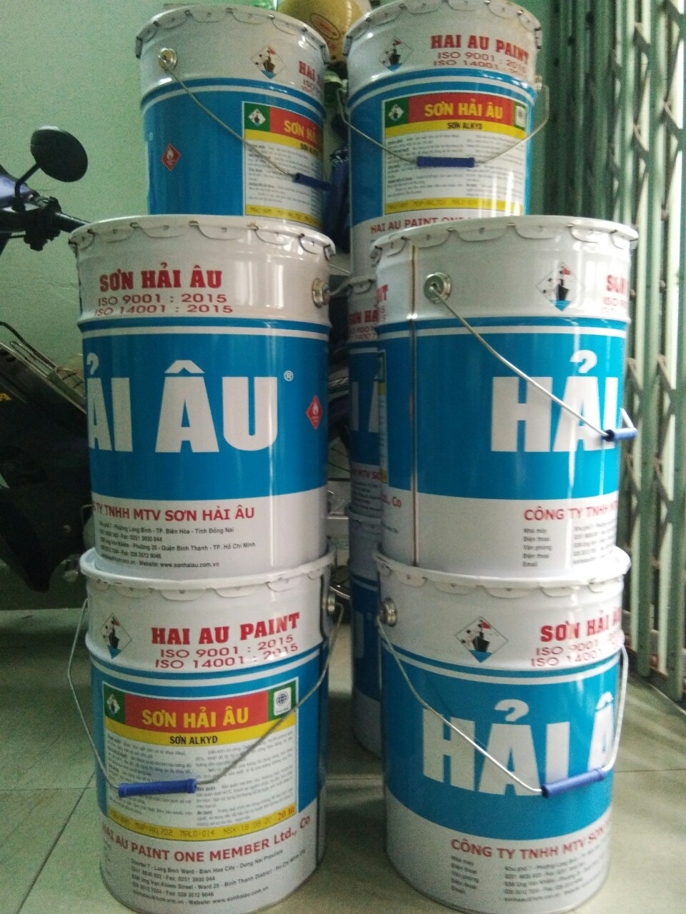 Đại lý sơn chịu nhiệt Hải Âu tại HCM