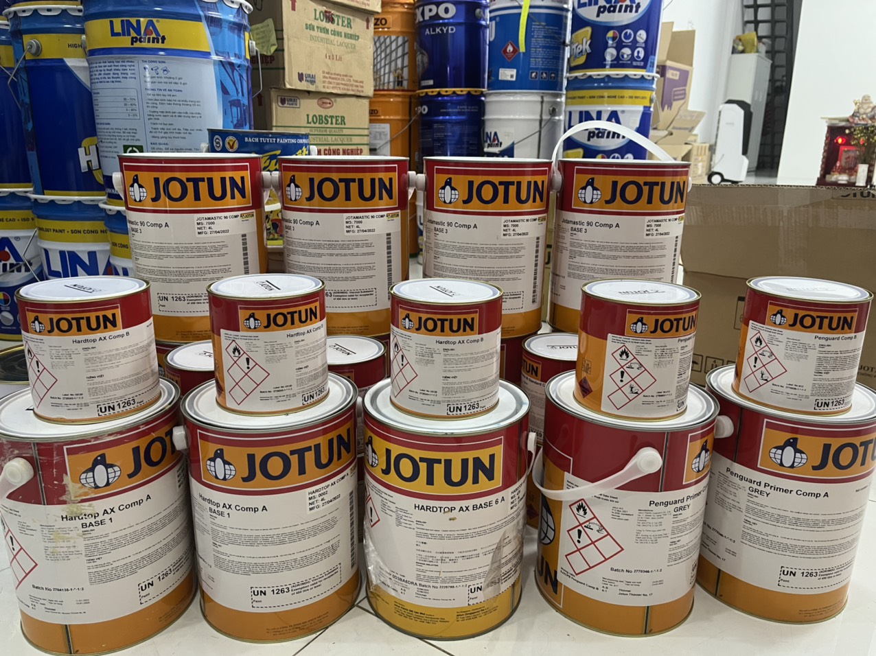 Đại lý sơn công nghiệp Jotun 2 thành phần: Đa dạng sản phẩm, giao hàng toàn quốc
