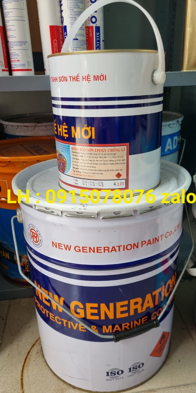 Đại lý sơn epoxy hai thành phần Thế Hệ Mới tại HCM