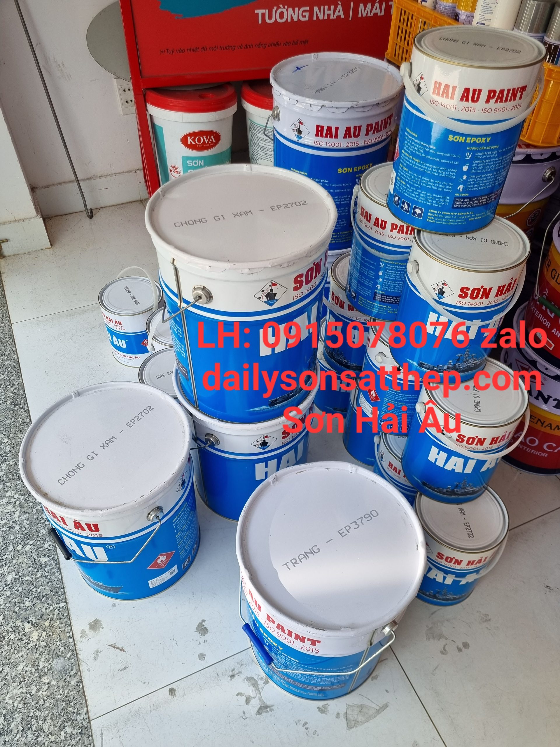 Đại lý sơn Hải Âu – Mang lại giải pháp sơn sắt hoàn hảo cho mọi khách hàng