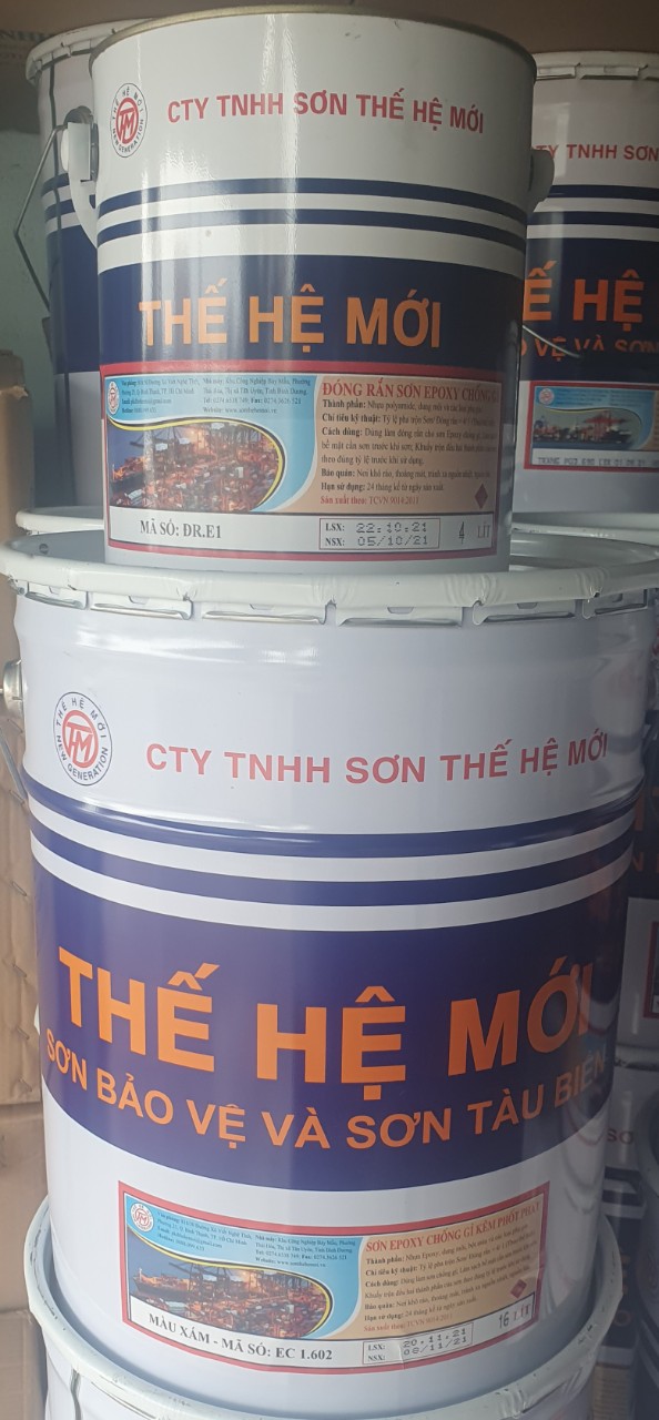 Đại lý sơn phủ Epoxy Thế Hệ Mới cho sắt