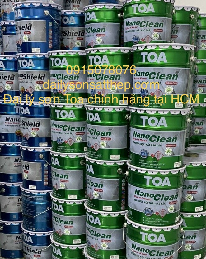 Đại lý sơn Toa giá rẻ chính hãng ở HCM