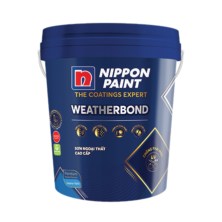 Sơn Nippon Weatherbond – Bảo vệ ngoại thất bền đẹp trước mọi thời tiết