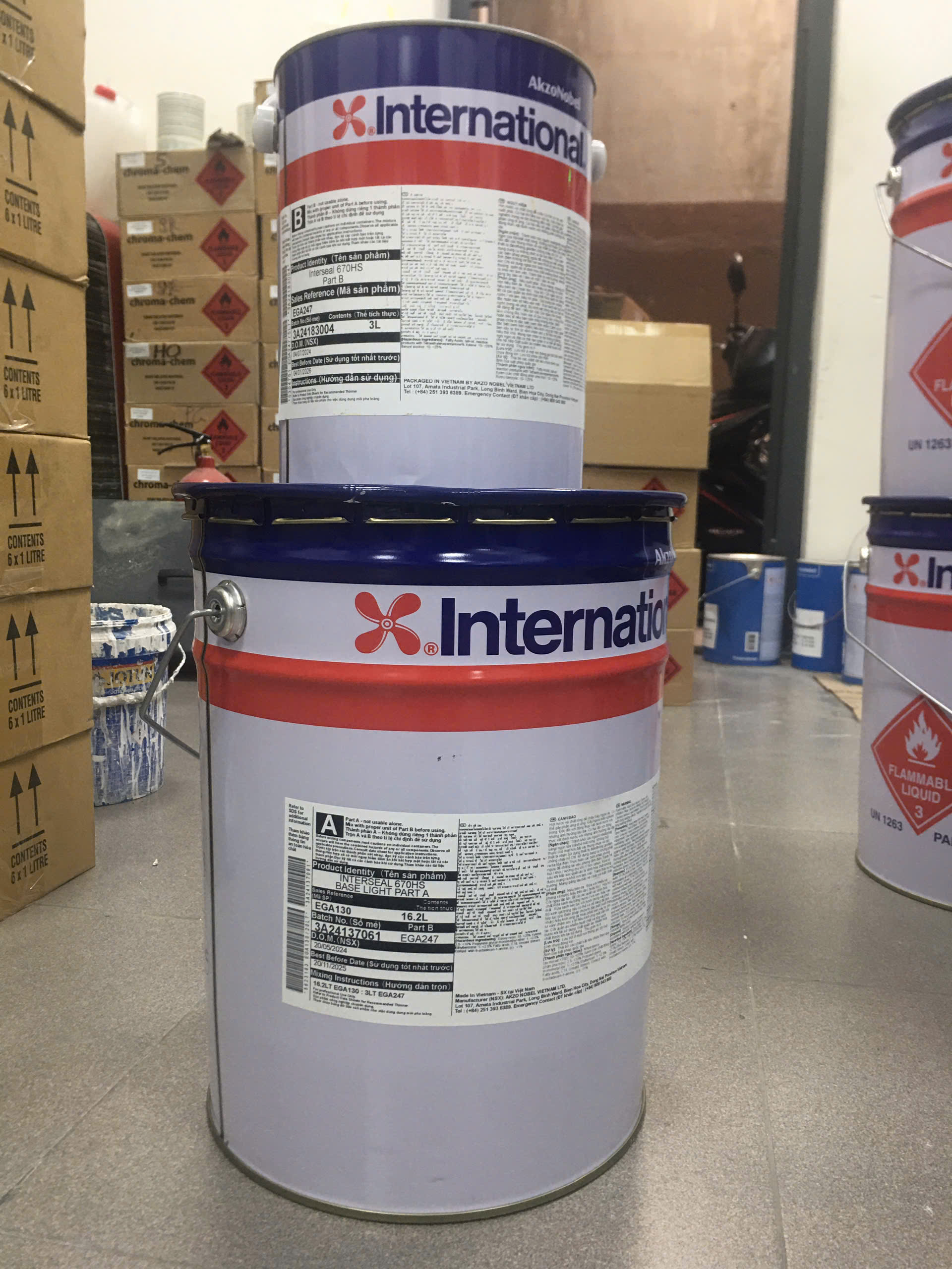 Interseal 670HS: Cam kết chất lượng từ nhà sản xuất hàng đầu.