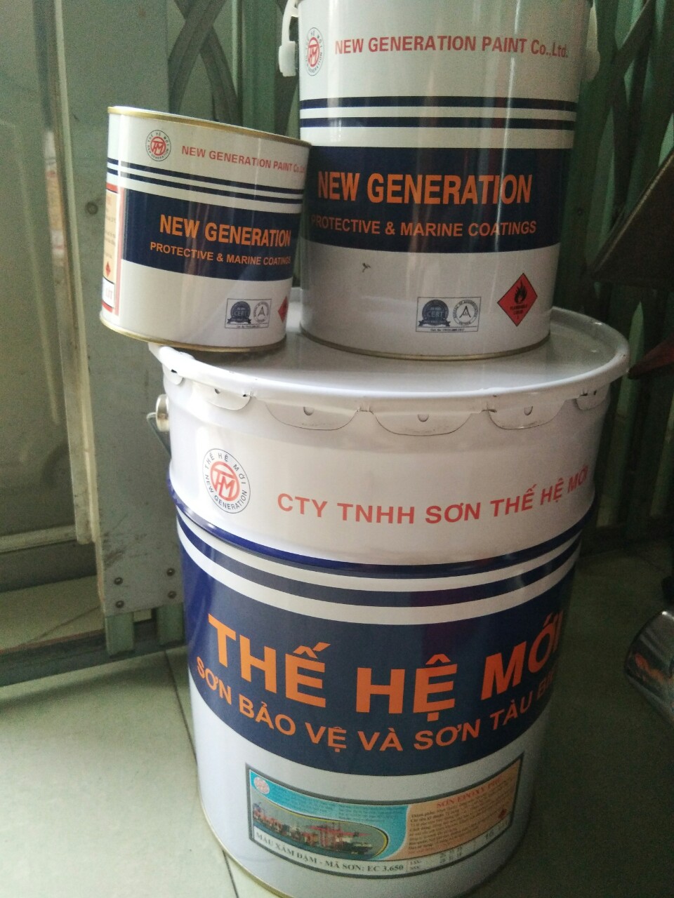 Mua sơn Epoxy  Thế Hệ Mới tại HCM