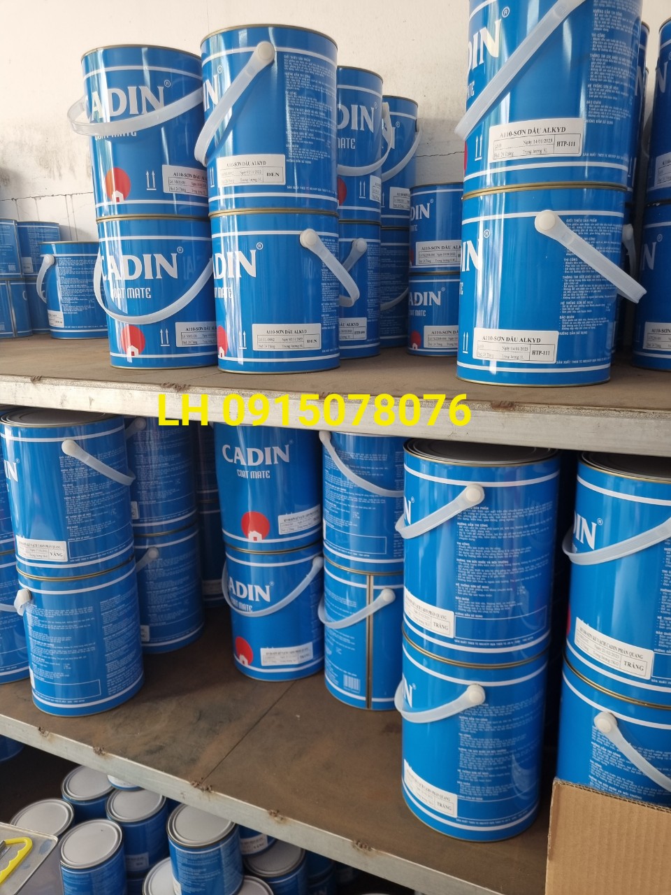Nhà phân phối sơn sắt hãng sơn Cadin giá rẻ tại HCM