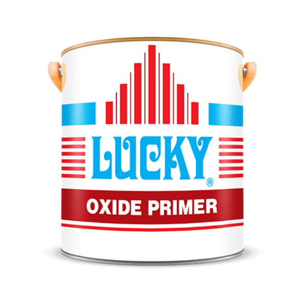 Sơn chống rỉ, chống sét Lucky đỏ